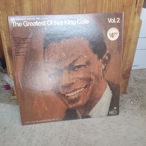 The Greatest Of Nat King Cole Vol. 2 Vinyl Record